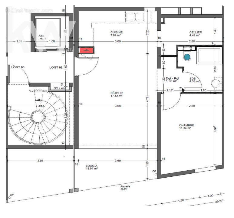 Appartement à FORT-DE-FRANCE