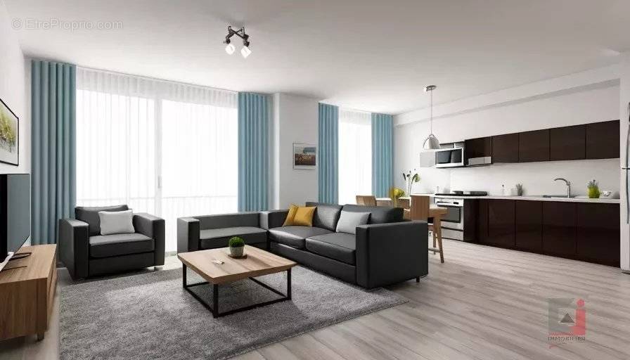 Appartement 3 pièce(s) 56 m²à vendre Villiers-le-bel