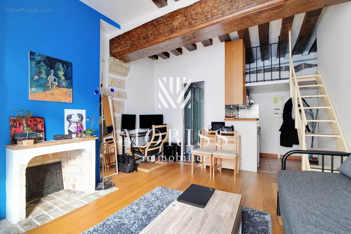 Appartement 1 pièce(s) 24 m²à vendre Paris-5e-arrondissement