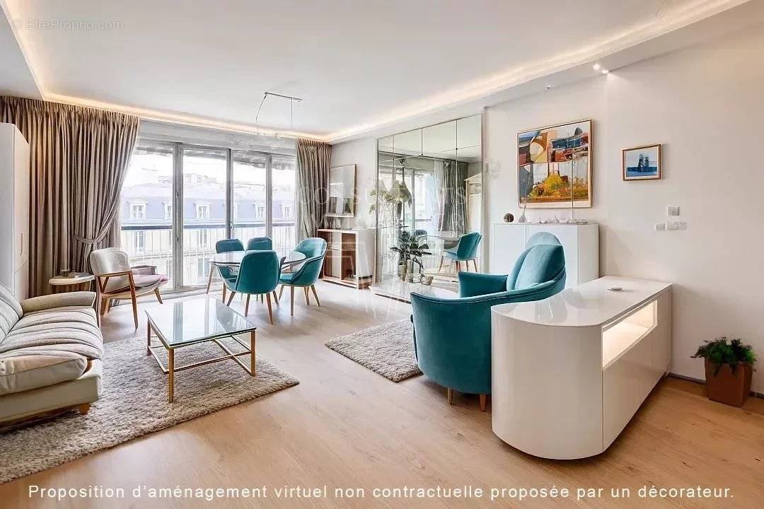 Appartement a louer paris-8e-arrondissement - 3 pièce(s) - 79 m2 - Surfyn