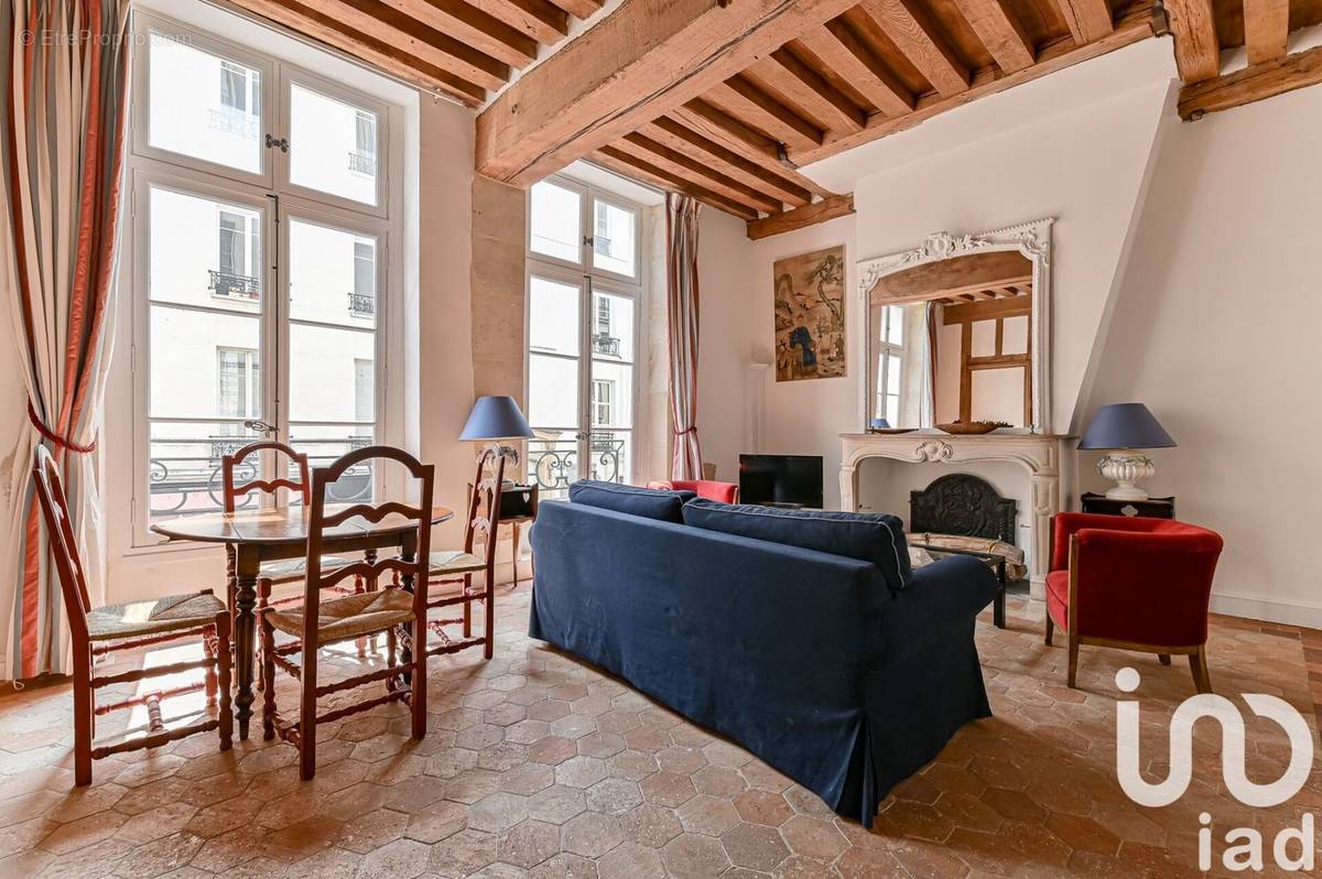 Appartement 2 pièce(s) 57 m²à vendre Paris-3e-arrondissement