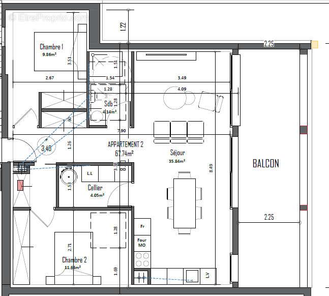 Appartement à FOURAS