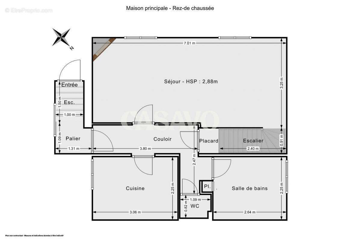 Maison a vendre  - 4 pièce(s) - 95 m2 - Surfyn