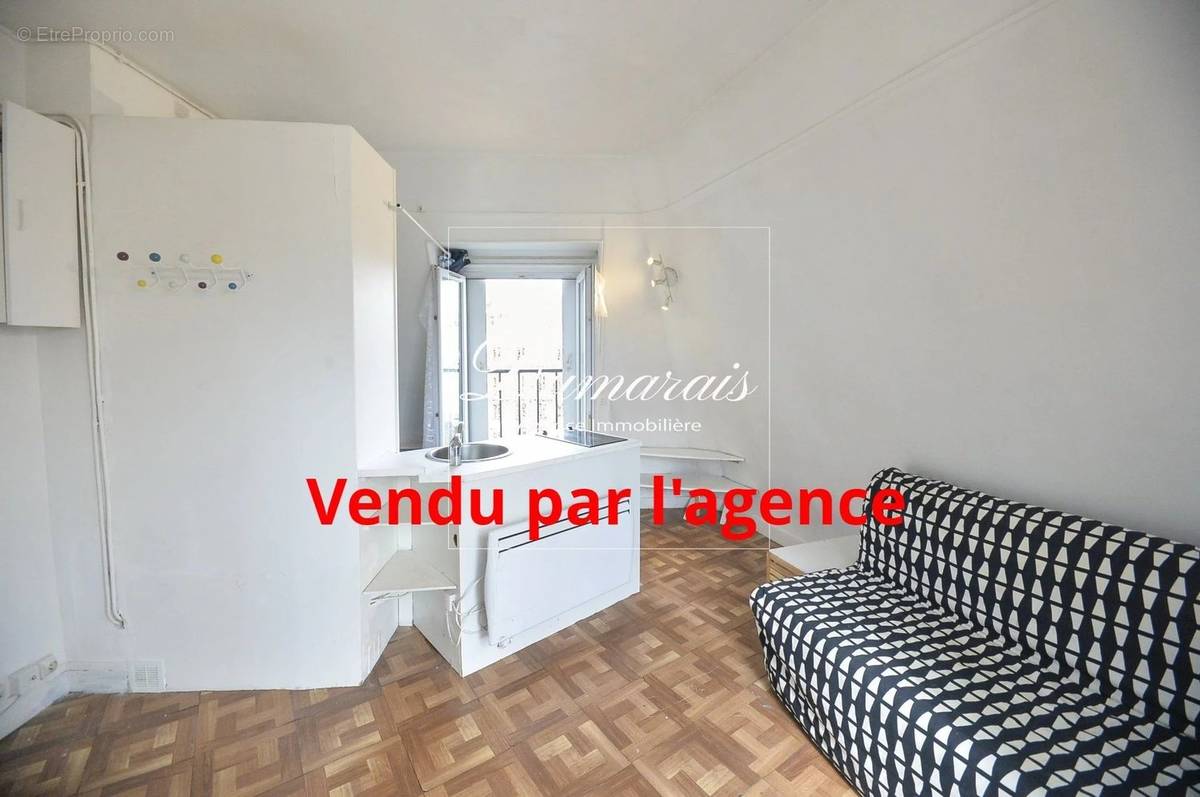 Appartement 1 pièce(s) 12 m²à vendre Paris-9e-arrondissement