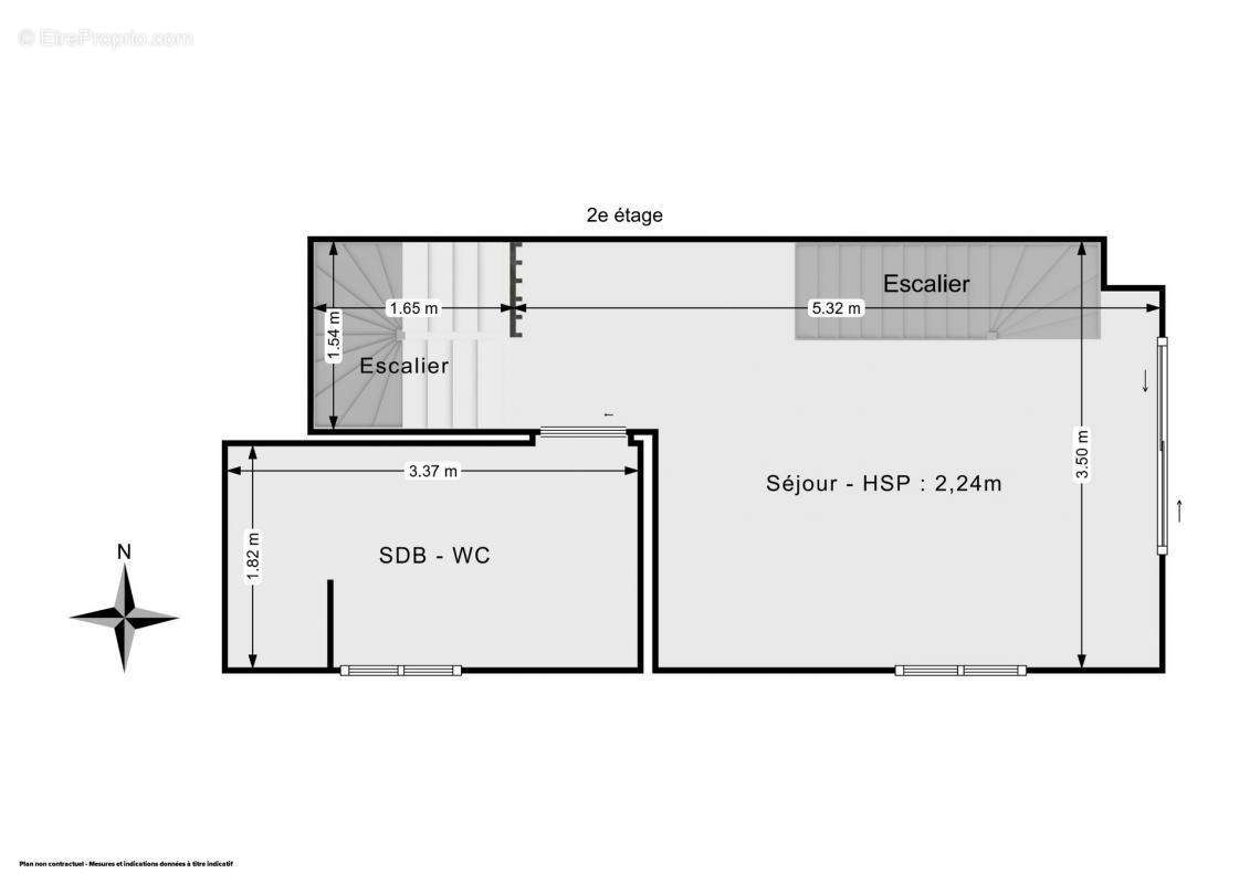 Maison a vendre  - 5 pièce(s) - 88 m2 - Surfyn