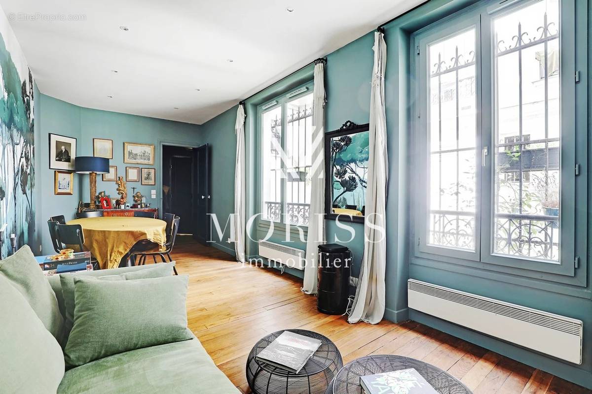 Appartement 3 pièce(s) 64 m²à vendre Paris-16e-arrondissement