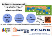 Lotissement &#039;La Bouchetière&#039; à Fontaine-Milon. - Terrain à MAZE