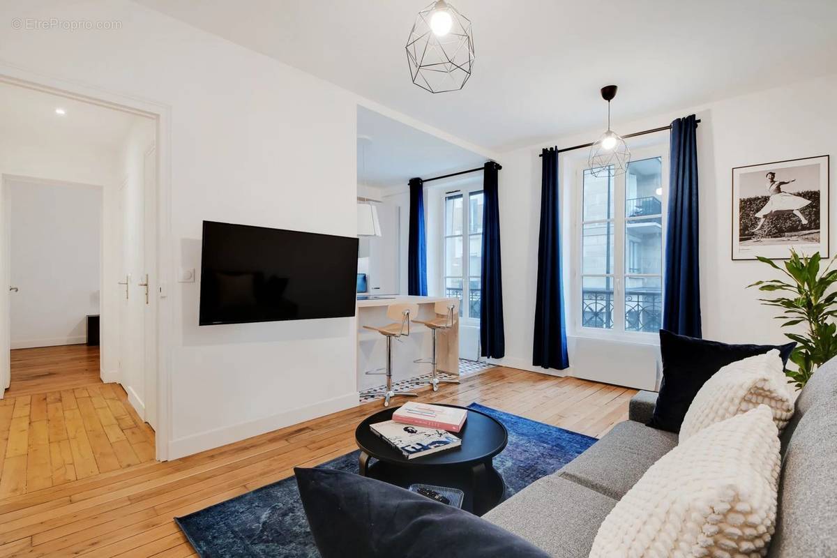 Appartement 2 pièce(s) 48 m²à vendre Levallois-perret