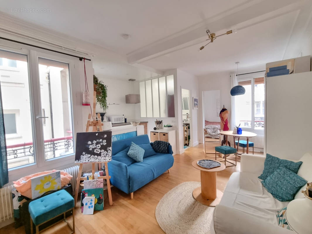 Appartement 2 pièce(s) 32 m²à vendre Paris-5e-arrondissement