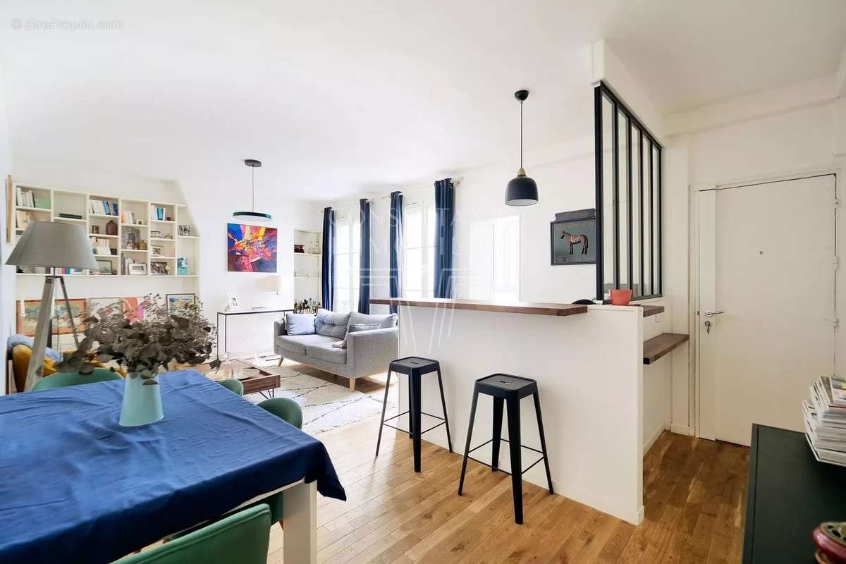 Appartement a louer paris-17e-arrondissement - 3 pièce(s) - 58 m2 - Surfyn