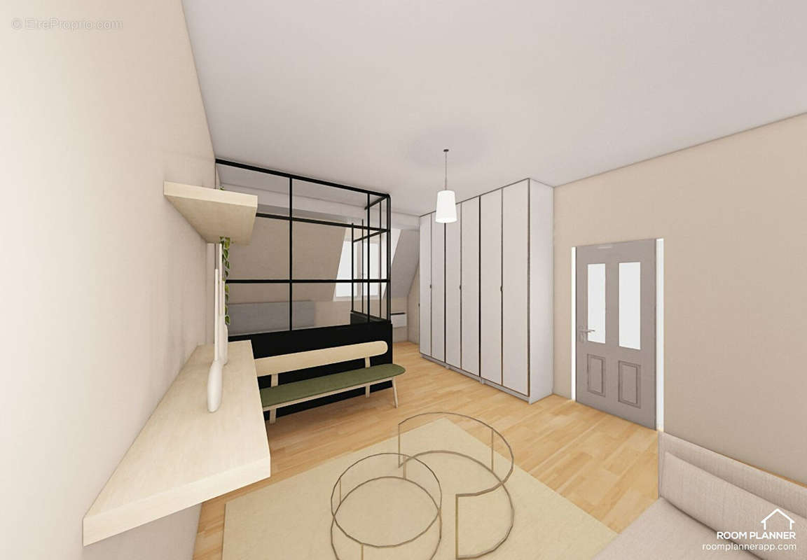 Appartement a louer paris-17e-arrondissement - 1 pièce(s) - 28 m2 - Surfyn