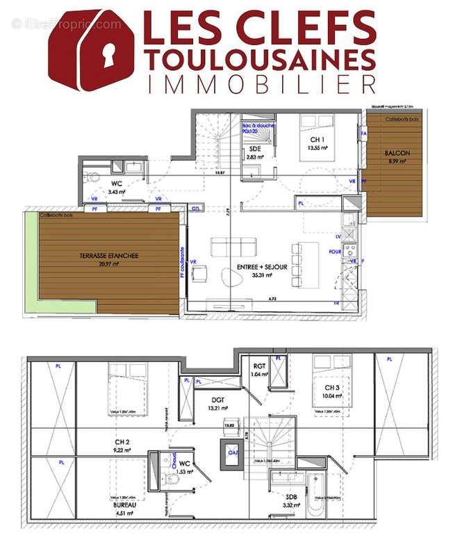 Appartement à TOULOUSE