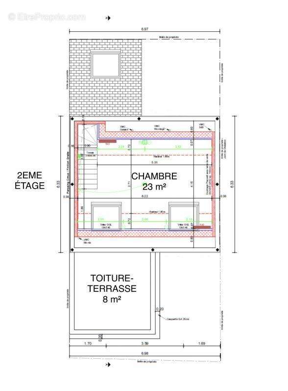 Maison a vendre  - 5 pièce(s) - 145 m2 - Surfyn