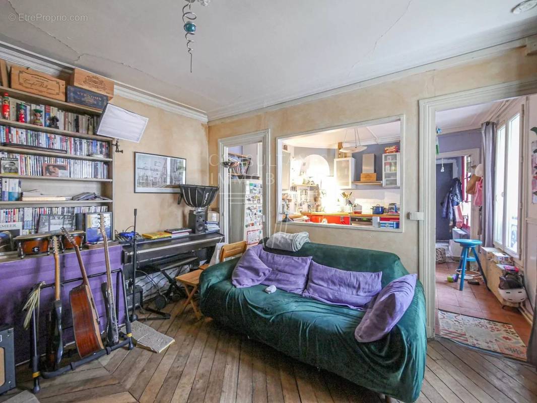 Appartement 2 pièce(s) 58 m²à vendre Paris-6e-arrondissement