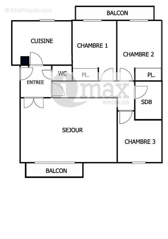 Appartement 4 pièce(s) 77 m²à vendre Levallois-perret