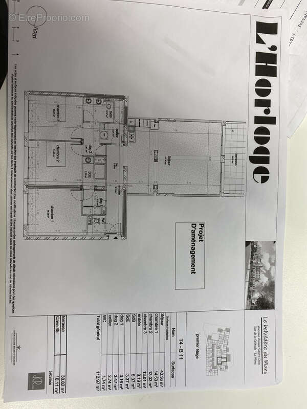 Appartement à LE MANS