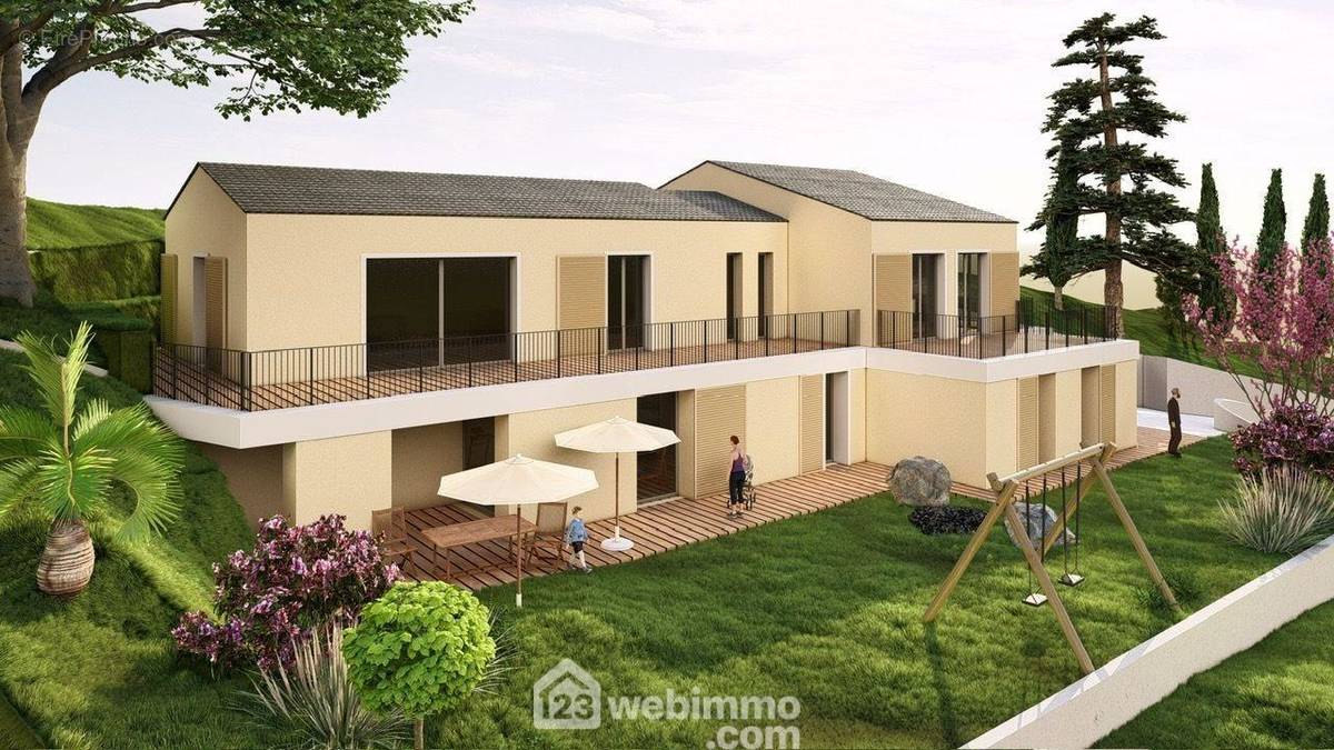 Une maison neuve en cours d&#039;achèvement - Maison à SAN-MARTINO-DI-LOTA