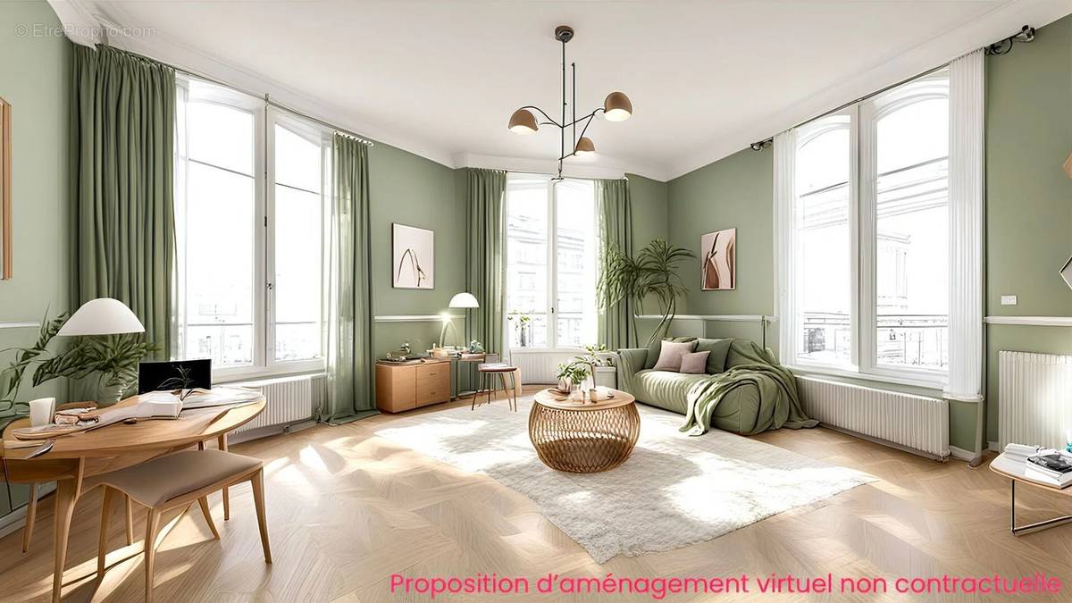 Appartement 3 pièce(s) 62 m²à vendre La garenne-colombes