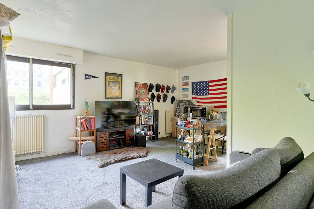 Appartement 1 pièce(s) 34 m²à vendre Paris-13e-arrondissement