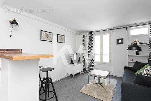 Appartement 1 pièce(s) 18 m²à vendre Paris-19e-arrondissement