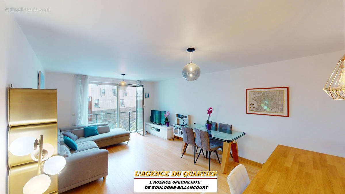Appartement a louer boulogne-billancourt - 3 pièce(s) - 71 m2 - Surfyn