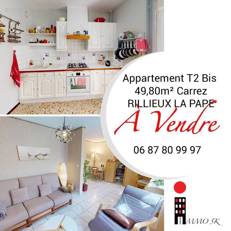 Appartement à RILLIEUX-LA-PAPE