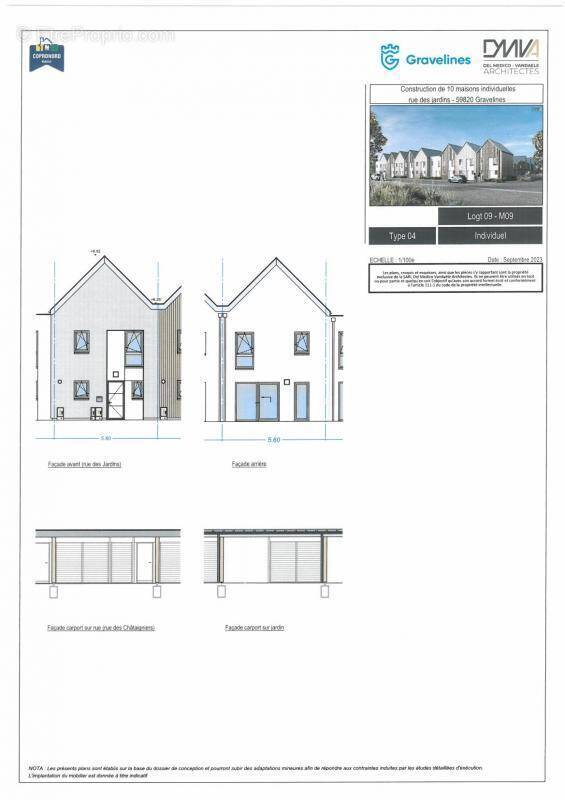 Maison à GRAVELINES