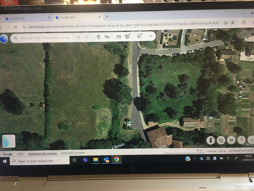 Terrain à ARNAY-LE-DUC