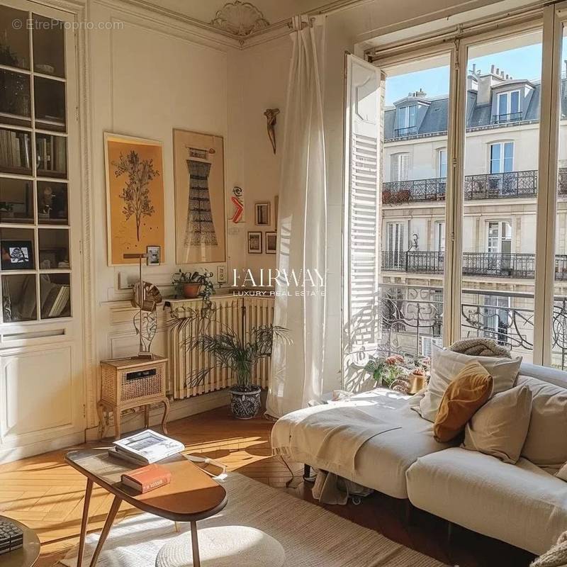 Appartement a louer paris-17e-arrondissement - 5 pièce(s) - 138 m2 - Surfyn