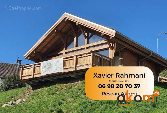 Xavier Rahmani 09 98 20 70 37 - Maison à LA BRESSE