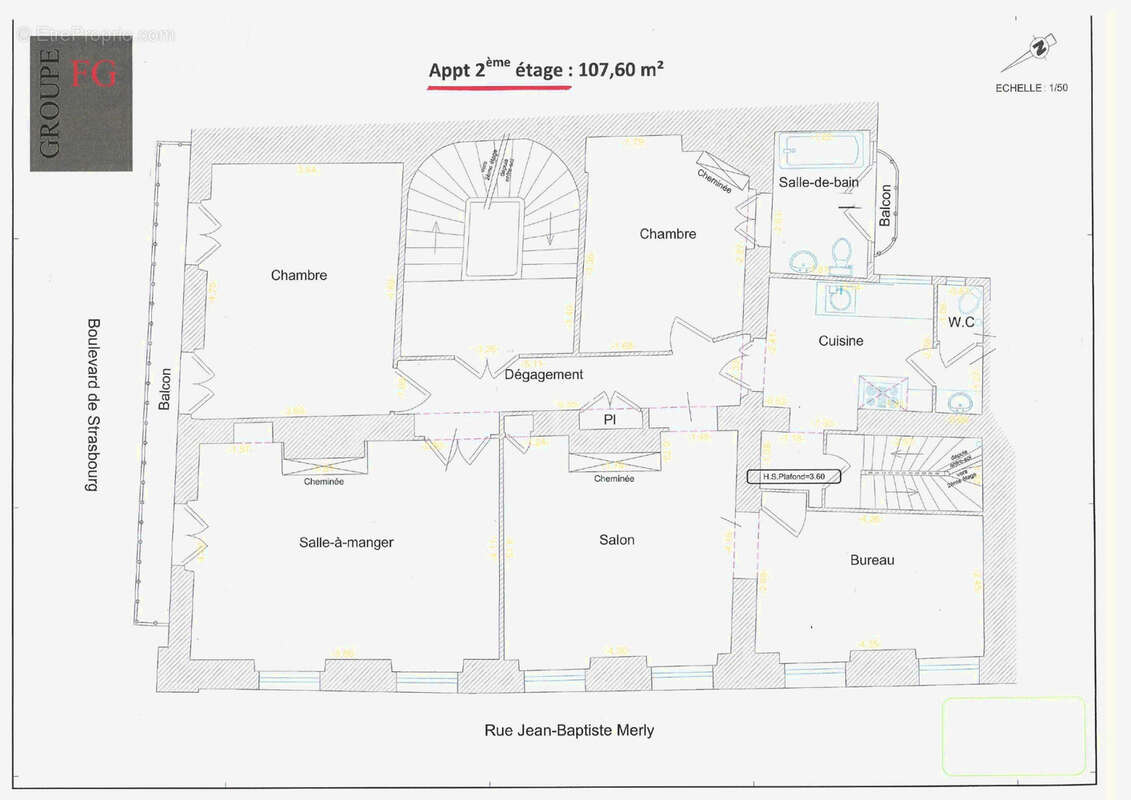 Appartement à TOULOUSE