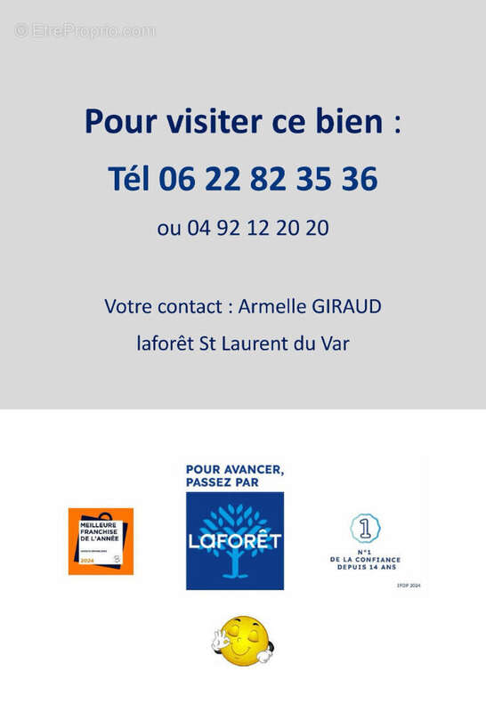 Appartement à SAINT-LAURENT-DU-VAR