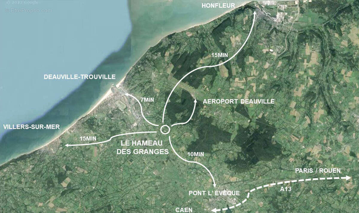 Terrain à TROUVILLE-SUR-MER