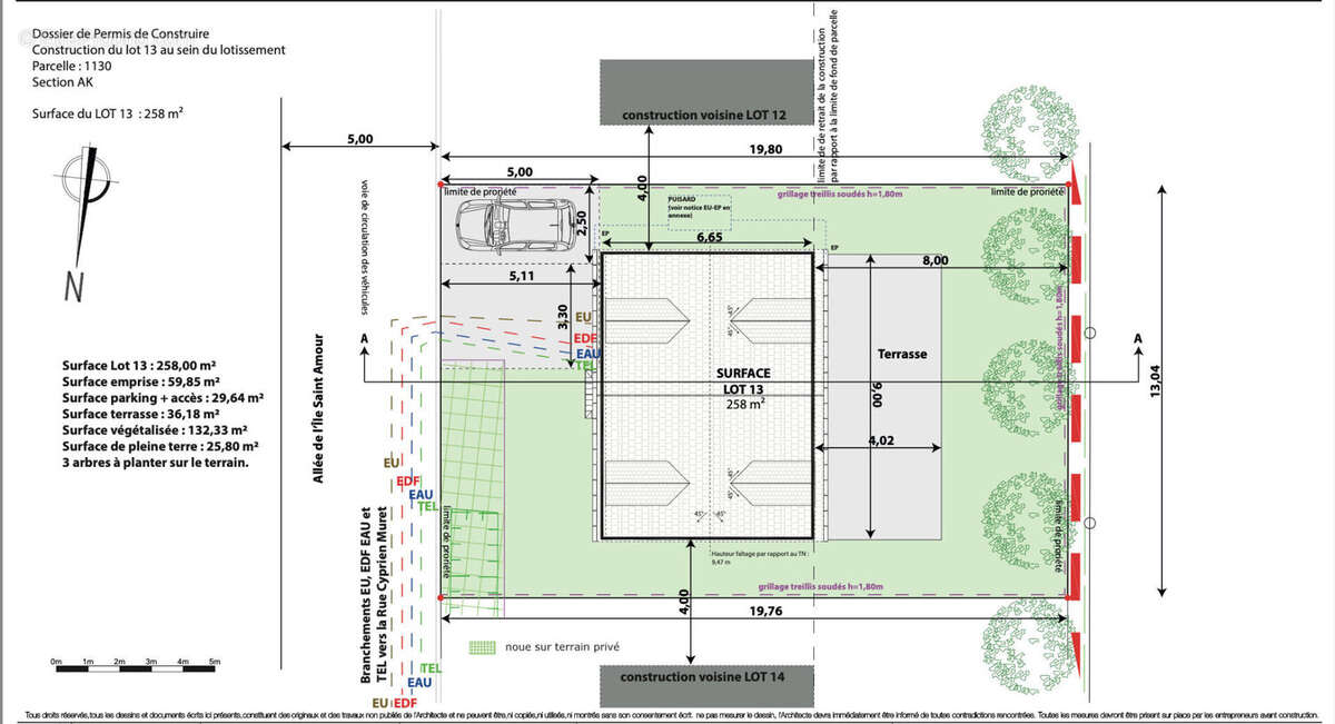 Terrain à PALAISEAU