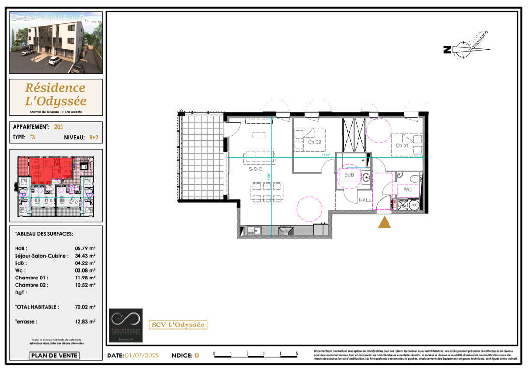 Appartement à LEUCATE
