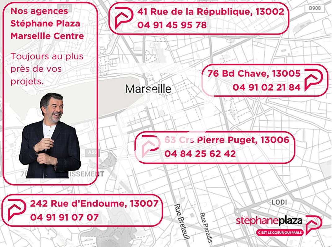 Appartement à MARSEILLE-2E