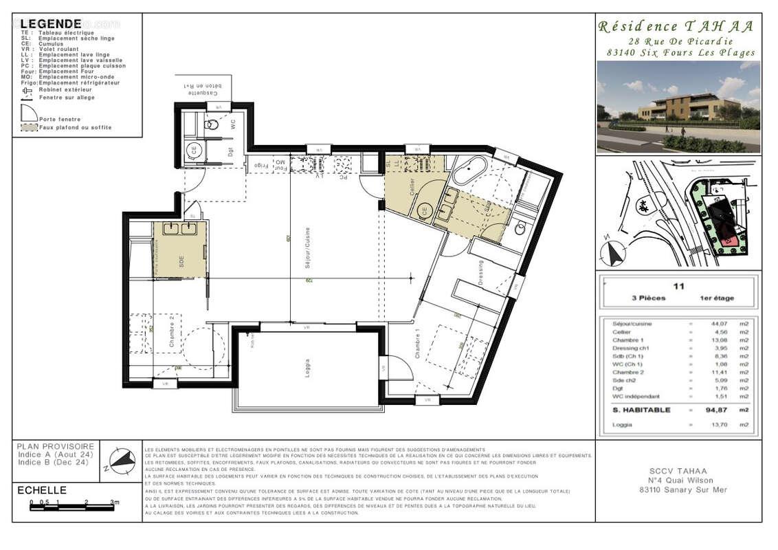 Appartement à SIX-FOURS-LES-PLAGES