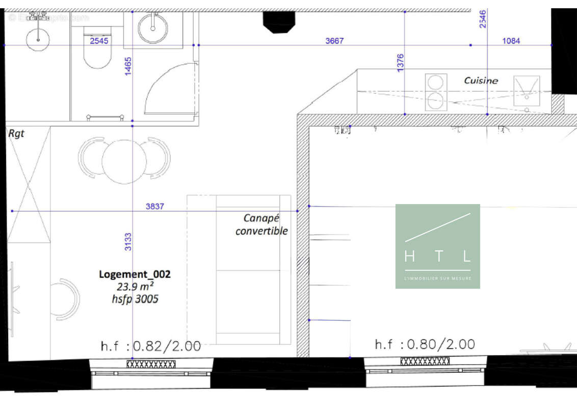 Appartement à VILLEURBANNE