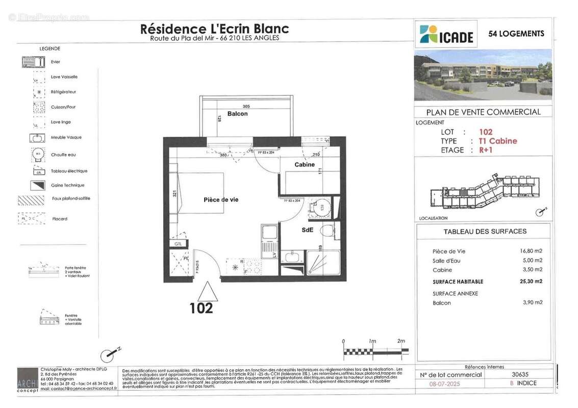 Appartement à LES ANGLES