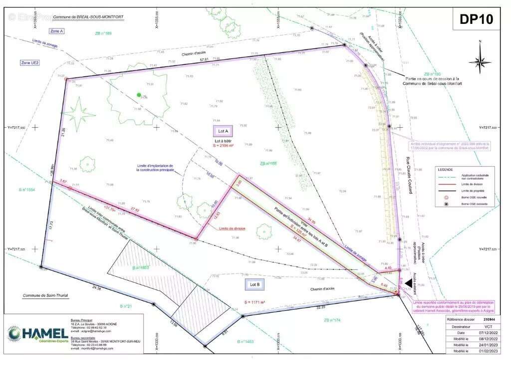 Terrain à BREAL-SOUS-MONTFORT