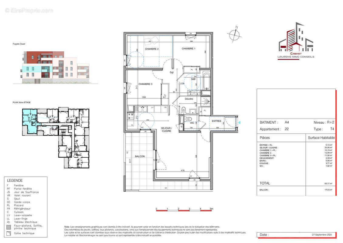 Appartement à BOURG-EN-BRESSE