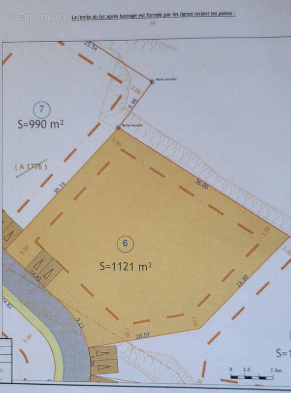 Terrain à SAINT-ANDRE-DE-ROQUELONGUE