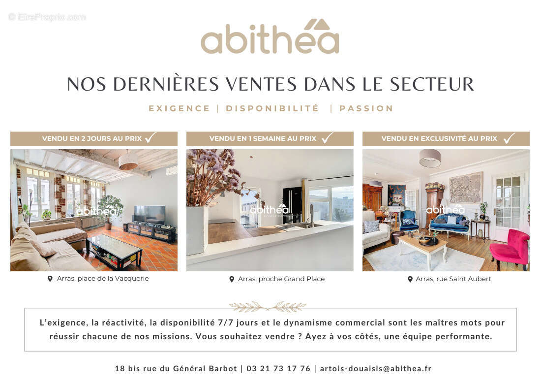 Appartement à ARRAS