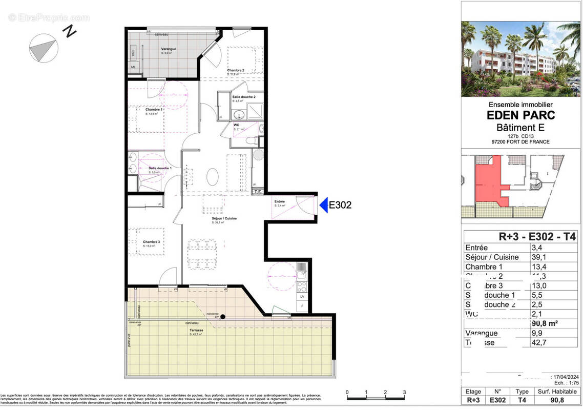 Appartement à FORT-DE-FRANCE