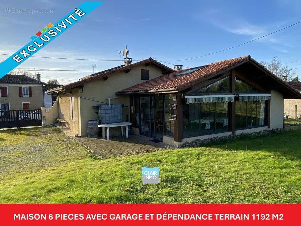#Maison  #plain-pied #landes #pascher #t3 #landes #gabarret - Maison à CREON-D&#039;ARMAGNAC