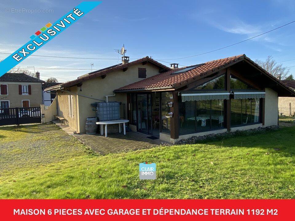 #Maison  #plain-pied #landes #pascher #t3 #landes #gabarret - Maison à CREON-D&#039;ARMAGNAC