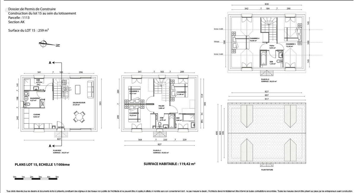 Terrain à PALAISEAU