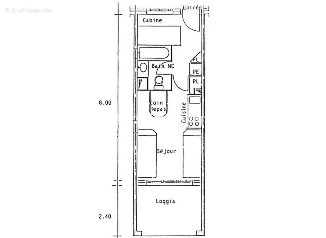 Appartement à GRIMAUD