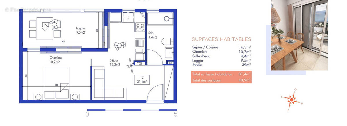 Appartement à SAINT-FRANCOIS