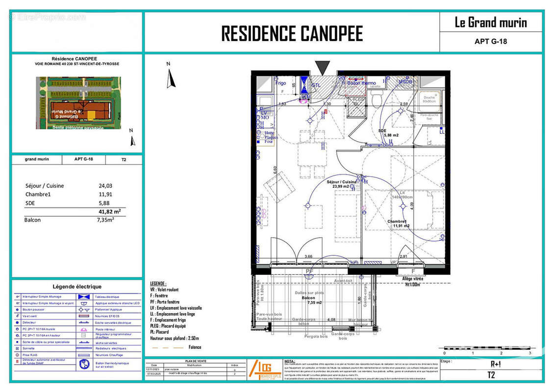 Appartement à SAINT-VINCENT-DE-TYROSSE